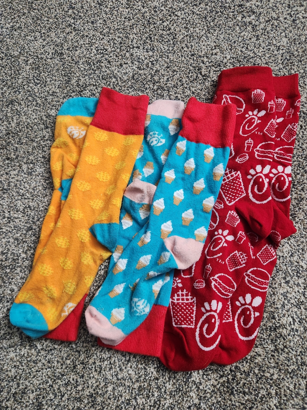 Chick-fil-A Novelty Crew Socks (3-Pack)